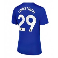 Camisa de Futebol Everton Jesper Lindstrom #29 Equipamento Principal Mulheres 2024-25 Manga Curta